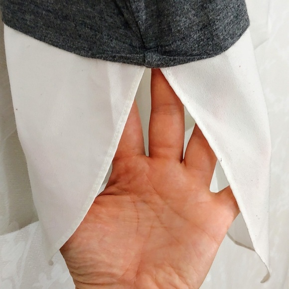 Apt. 9 | Knit Top with High Low Silhouette | L - Picture 5 of 7